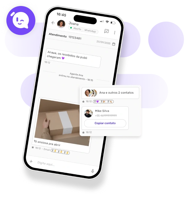 <span style='color:#ff0068;font-weight:bolder;display:block;margin-bottom:10px;'>Huggy Mobile </span>O aplicativo de atendimento digital para quem não pode parar