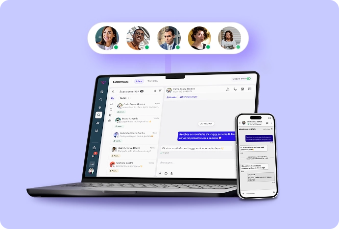 Multiple numbers, teams, and channels in one place